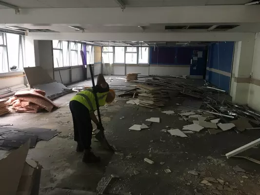 Elthorne Park Primary School Strip Out